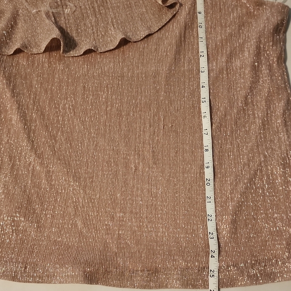 Nine West Gold Halter Blouse for a Night Out - Picture 8 of 9